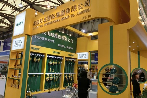 起重设备展台设计亮点与创新布局(图1)