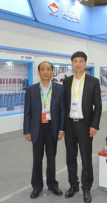 朱仁和理事长莅临第三十二届中国国际五金博览会现场(图7)