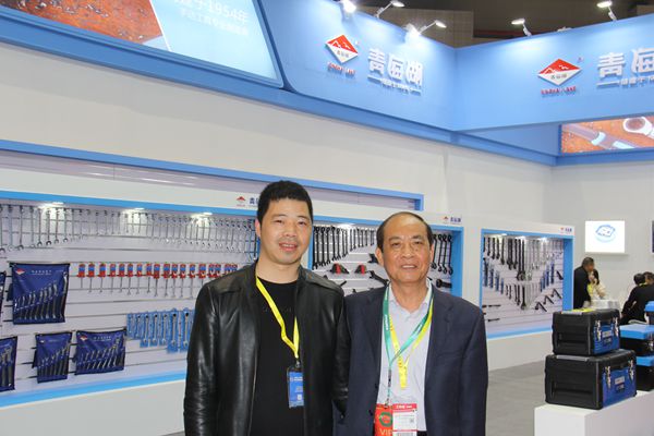 朱仁和理事长莅临第三十二届中国国际五金博览会现场(图8)