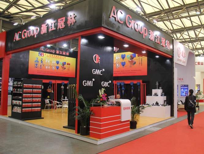 第二十五届中国国际五金博览会绳索具起重设备展台巡礼----浙江冠林展台(图1)