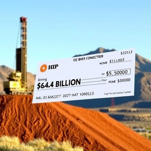 必和必拓96亿收购奥兹矿业，铜产能提升7%助力清洁能源转型(图1)