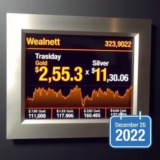 国际贵金属市场近期走势分析(图1)