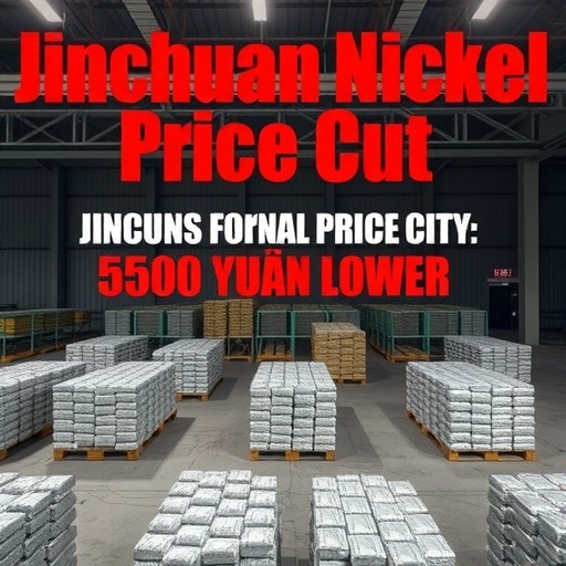 金川镍出厂价下调5500元 市场策略调整(图1)