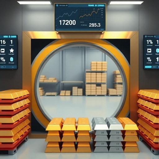 全球贵金属库存变化：黄金减少，白银增长，铂金下降(图1)