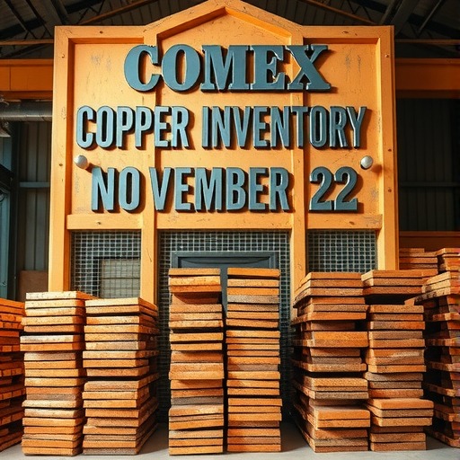 11月22日COMEX铜库存统计(图1)